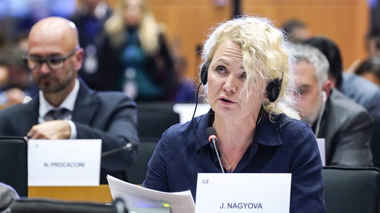 Jana Nagyová cseh EP-képviselő