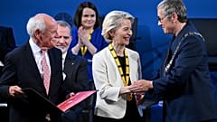 Avrupa Komisyonu Başkanı Ursula von der Leyen Şarlman Ödülü'nü Aachen'da aldı, 29 Mayıs 2025