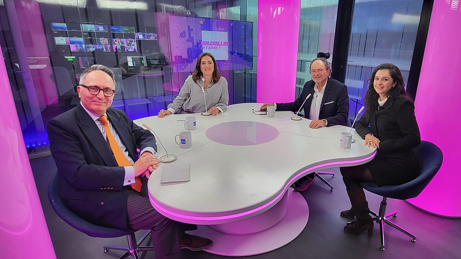 Maï de la Baume avec Raoul Delcorde, Andrea Palasciano et Yossi Lempkowicz