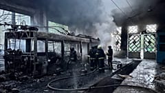 Удар по троллейбусному депо в Харькове, 30 мая 2025 года