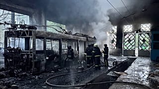 Удар по троллейбусному депо в Харькове, 30 мая 2025 года