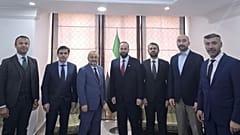Ziyaretin görüntüleri sosyal medya platformu X'ten paylaşıldı.