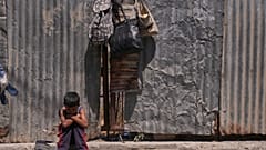 Un niño palestino.