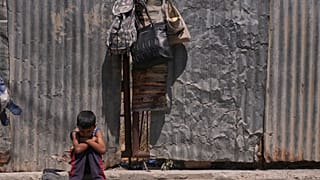 Un niño palestino.