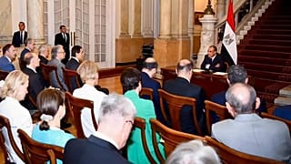 Ο Υπουργός Εξωτερικών της Αιγύπτου ενημερώνει τους ευρωπαίους πρέσβεις στο Κάιρο