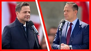 Karol Nawrocki és Rafał Trzaskowski
