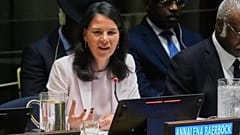 Annalena Baerbock soll heute zur Präsidentin der UN-Vollversammlung gewählt werden. 
