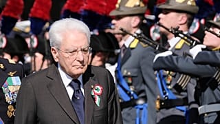Sergio Mattarella durante le celebrazioni per la Festa della Repubblica italiana, Roma, 02 giugno 2025