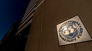  مبنى صندوق النقد الدولي، الاثنين، 5 أبريل/نيسان 2021، في واشنطن. 