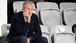L'ex proprietario del Chelsea Roman Abramovich durante la finale della UEFA Women's Champions League contro il Barcellona a Göteborg, Svezia, 16 maggio 2021
