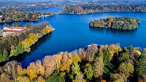 Lake Eutin, northern Germany, Friday 25 October 2024.
