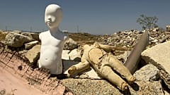 Eine illegale Mülldeponie in der Nähe von Nikosia, der Hauptstadt der Republik Zypern