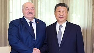 Alexander Lukashenko y Xi Jinping