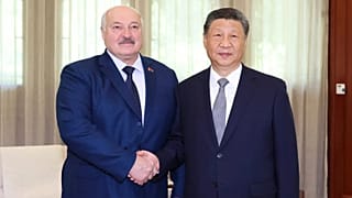 Alexander Lukashenko e Xi Jinping