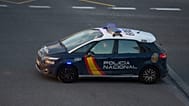Un coche policial