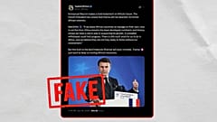 EuroVerify checkt gefälschte Behauptungen über Macron