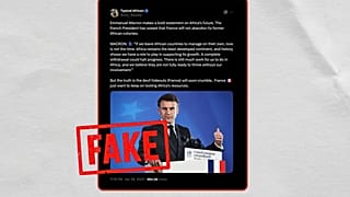 EuroVerify desmascara afirmações falsas sobre Macron.