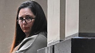 Erin Patterson, the woman accused of serving her ex-husband's family poisonous mushrooms, is photographed in Melbourne, Australia, on 15 April, 2025.