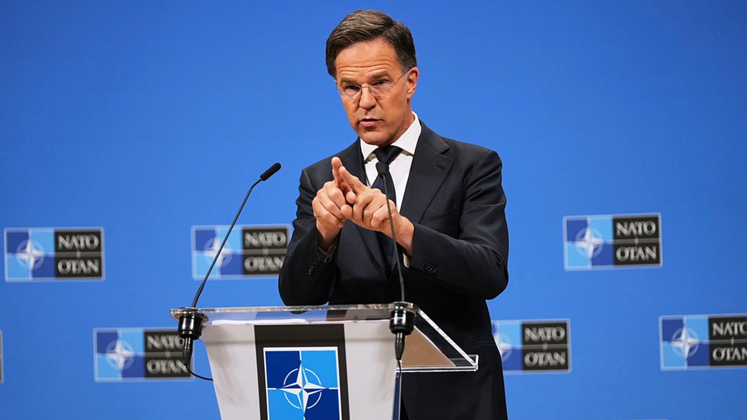 Mark Rutte, sekretarz generalny NATO
