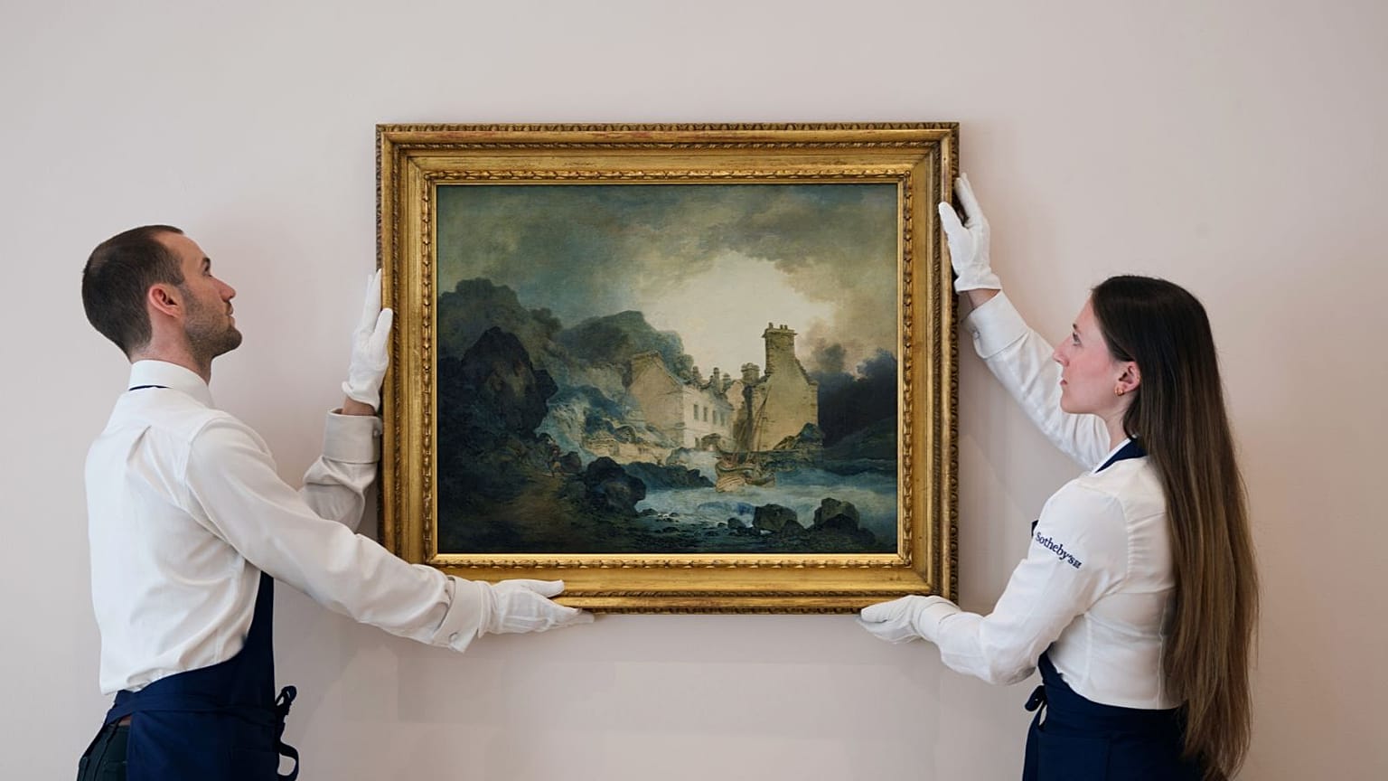 Turner'dan 'Yükselen Fırtına, Sıcak Kuyular, St Vincent's Rock'tan, Bristol'. 