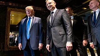 Andrzej Duda z wizytą u Donalda Trumpa, 2024