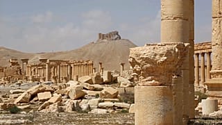 مشهد عام لمدينة تدمر الأثرية