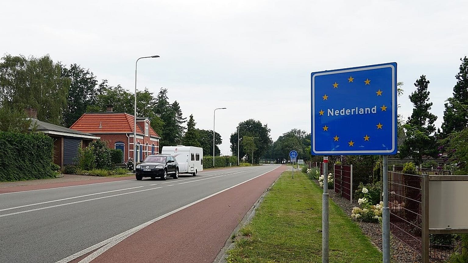 A német-holland határ - fotónk illusztráció