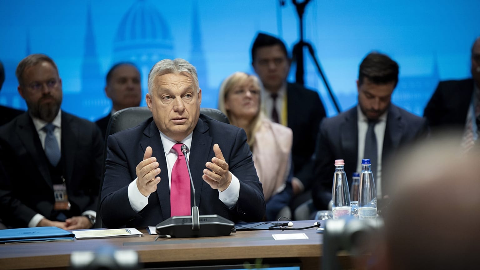 Orbán Viktor a Türk Államok Szervezetének budapesti informális csúcstalálkozóján