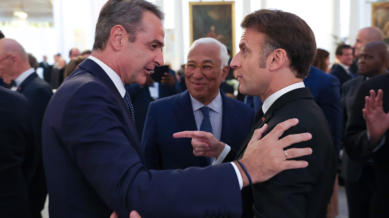 Μητσοτάκης και Μακρόν