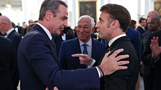 Μητσοτάκης και Μακρόν