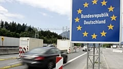 An der deutschen Grenze ergriff eine Bürgergruppe kurzerhand selbst die Initiative