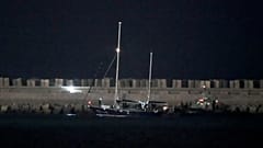 Yardım teknesi Aşdod Limanı'nda, 9 Haziran 2025