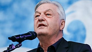 Jürgen Elsässer, Gründer und Chefredakteur des Magazins Compact, 30. März 2024.