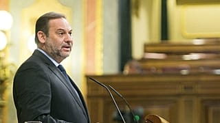 Ábalos en un pleno del Congreso en 2021.