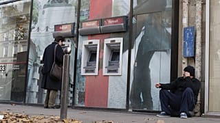 Cajero automático en París, Francia. 20 de noviembre de 2012.