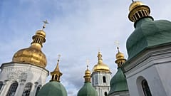 DATEI: Die Sankt-Sophia-Kathedrale in Kiew, 21. Dezember 2023