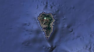 La isla canaria de La Palma (España).