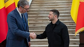 C'est la première visite du dirigeant serbe en Ukraine.