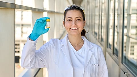 Marie Perrin has created a cleaner way to recycle rare earths, cutting toxic waste and supporting a circular economy for essential green technologies.