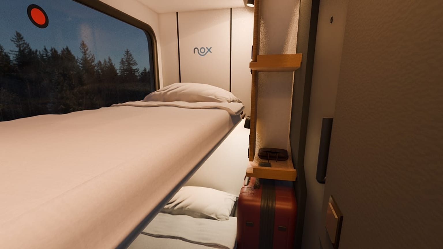 Nox, una startup con sede en Berlín, afirma que su misión es ofrecer una alternativa real a los vuelos de corta distancia en Europa. 