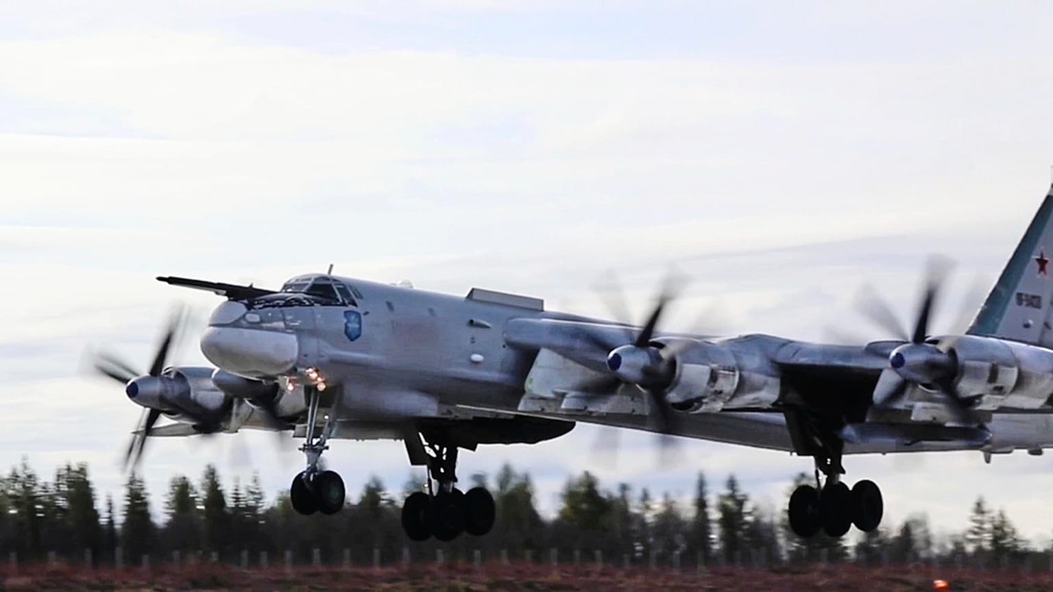 Tu-95 orosz stratégiai bombázó 