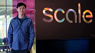FILE - Scale AI founder and CEO Alexandr Wang poses for photos at the company's office in San Francisco, May 15, 2023.