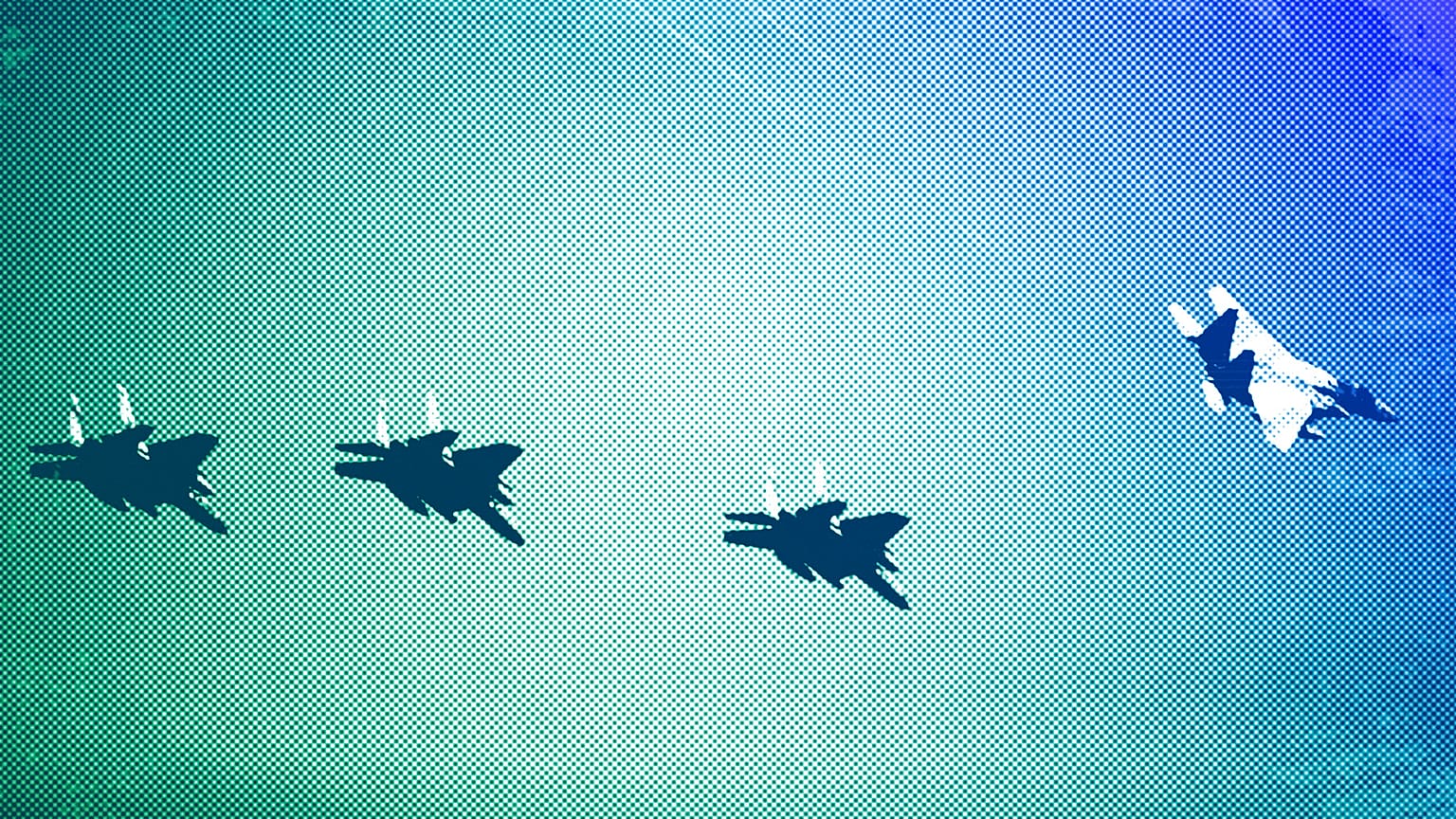FILE: Israeli fighter jets F15 in a flyover, April 2021
