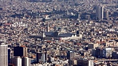 منظر عام لمدينة دمشق، سوريا