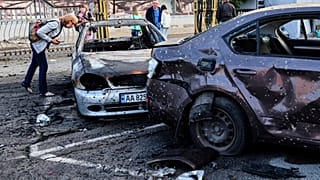 Последствия удара в Запорожье