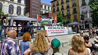 Manifestación contra la guerra en Gaza. Madrid, 14 de junio 2025