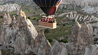 Cappadocia hot air balloon.