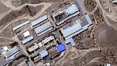 İsrail hava saldırıları sonrası İran'ın başkenti Tahran'daki IRGC Ghadir tesisi, 14 Haziran 2025.