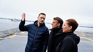 Erster offizieller Besuch des französischen Präsidenten Emmanuel Macron in Grönland.