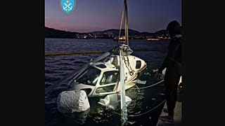 Το ελικόπτερο που κατέπεσε
